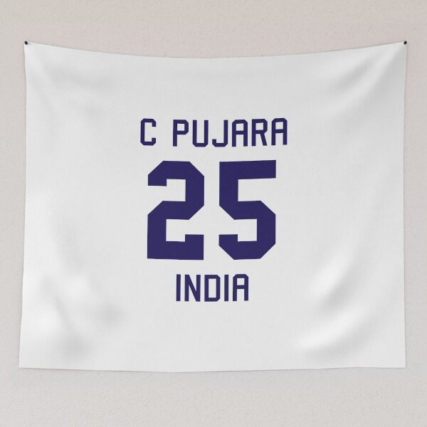 Item preview, Cheteshwar Pujara | 25 | Indian Cricket Jersey designed and sold by CHAMPION WARRIOR.