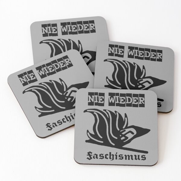 Item preview, Never again fascism (black) designed and sold by Graograman.