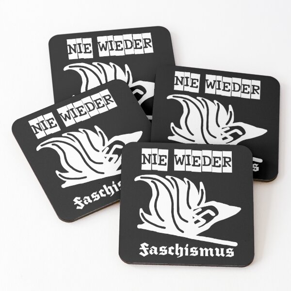 Item preview, Never again fascism (white) designed and sold by Graograman.