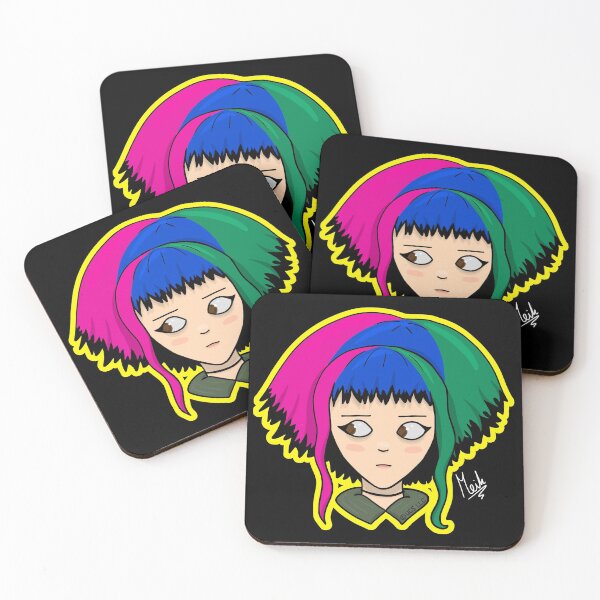 Item preview, All Ramona her different hair colors designed and sold by Meiko Drawn.