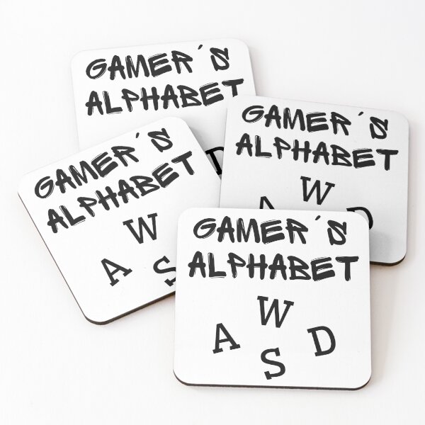 Item preview, Gamer´s Alphabet designed and sold by ClickBuyEnjoy.