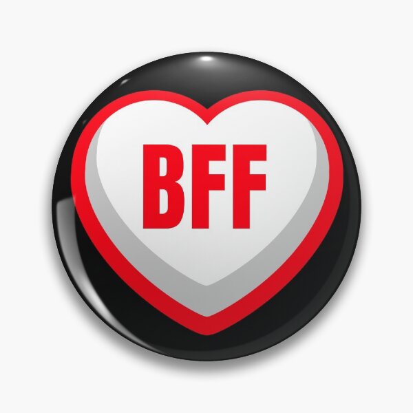 Item preview, BFF Valentine Candy Heart, Valentines Conversation Hearts, Best Friends Forever designed and sold by DiscGolfTees.