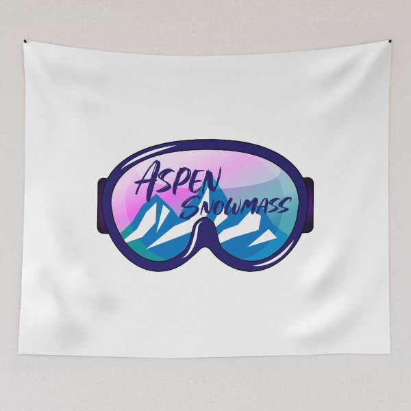 Item preview, Aspen Snowmass Mountain Ski Resort  designed and sold by VikiQuick.