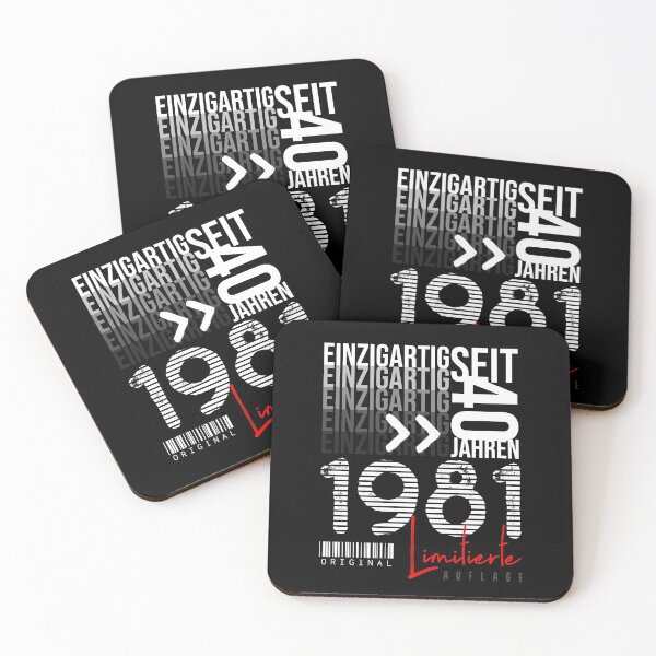 Item preview, 40th Birthday 2021 Year Of Birth 1981 designed and sold by FD-Design.