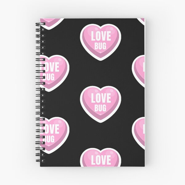 Item preview, Love Bug Valentine Candy Hearts, Pink Heat, Love Bug designed and sold by DiscGolfTees.