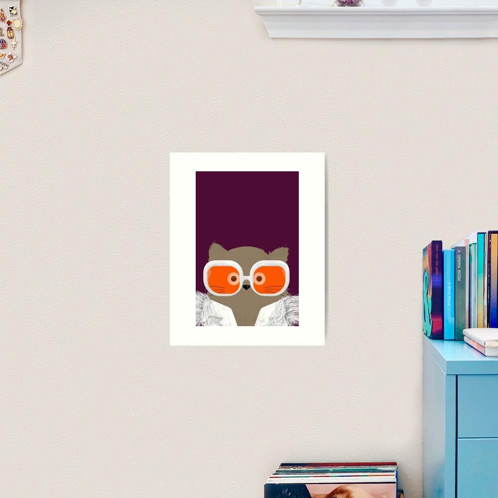 Cat Elton Art Print