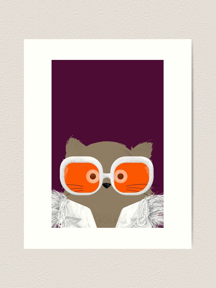 Thumbnail 2 of 3, Art Print, Cat Elton designed and sold by Doozal.