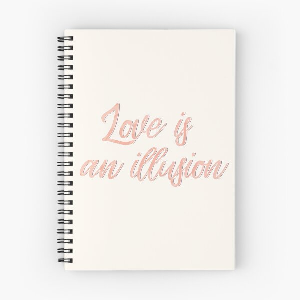 Item preview, Love is an illusion - Colorful Pink text designed and sold by TheMajesticGoat.