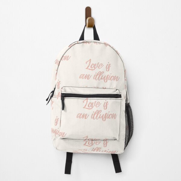 Item preview, Love is an illusion - Colorful Pink text designed and sold by TheMajesticGoat.