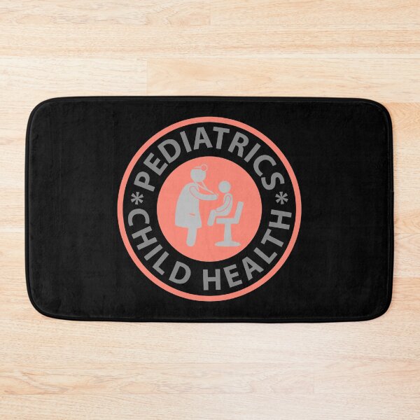 Item preview, pediatrics, child health logo. pediatrician examining a child designed and sold by doctors-apparel.