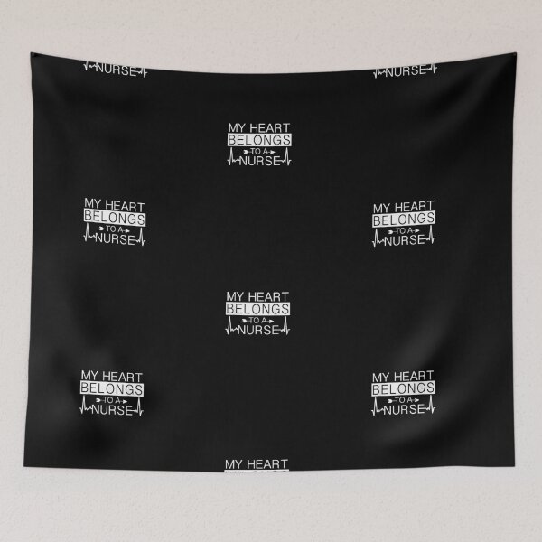 Item preview, My Heart Belongs To a Nurse I Love My Nurse  designed and sold by PrintexDesigns.