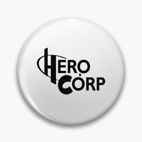 Item preview, Hero Corp - Hero Corp black logo designed and sold by nownaw.