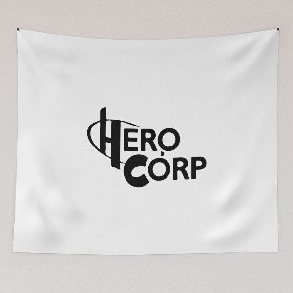Item preview, Hero Corp - Hero Corp black logo designed and sold by nownaw.