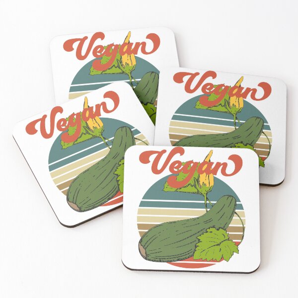 Item preview, Retro zucchini plant garden vegan gift idea designed and sold by LuminOrb.