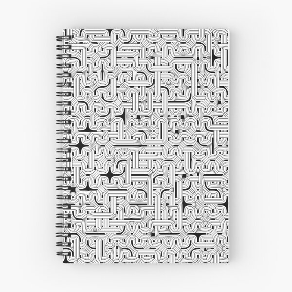 Artikelvorschau, Abstrakte weiße Hexagon Bezier Truchet Fliesen # 1 entworfen und verkauft von Reinder Nijhoff.