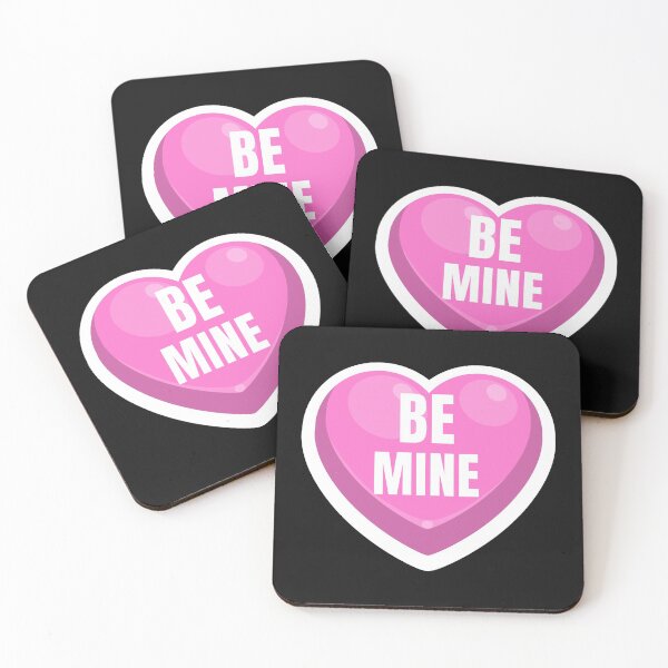 Item preview, Be Mine Valentine Candy Hearts, Pink Heat, Be Mine designed and sold by DiscGolfTees.