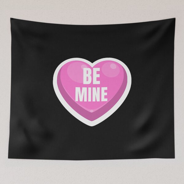 Item preview, Be Mine Valentine Candy Hearts, Pink Heat, Be Mine designed and sold by DiscGolfTees.
