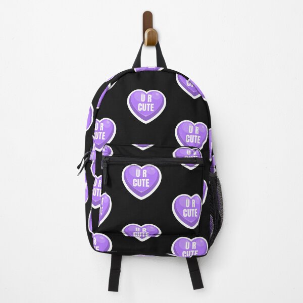 Item preview, U R Cute Valentine Candy Hearts, Valentine Conversation Purple Heart, UR Cute designed and sold by DiscGolfTees.