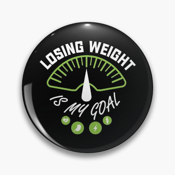 Item preview, Weight Loss Loading Bar Fitness Motivation "LOSING WEIGHT IS MY GOAL" designed and sold by Drago Art.