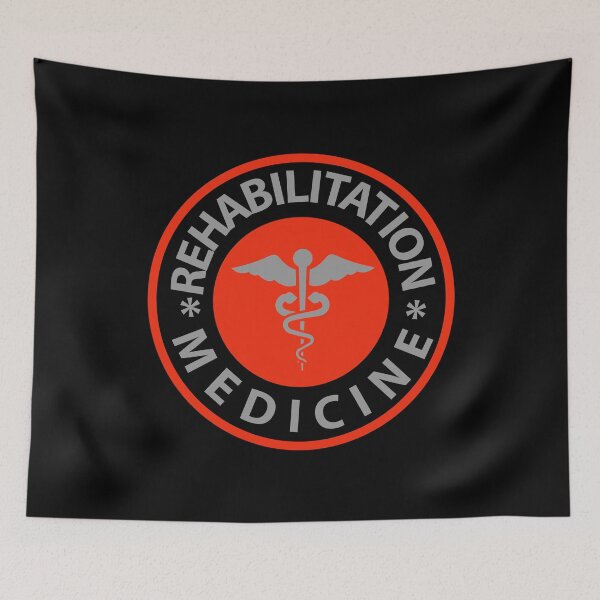 Item preview, rehabilitation medicine logo designed and sold by doctors-apparel.