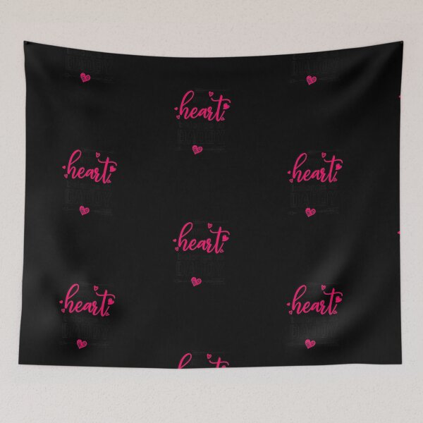 Item preview, My Heart Belongs To Daddy Heart Valentines Day  designed and sold by PrintexDesigns.