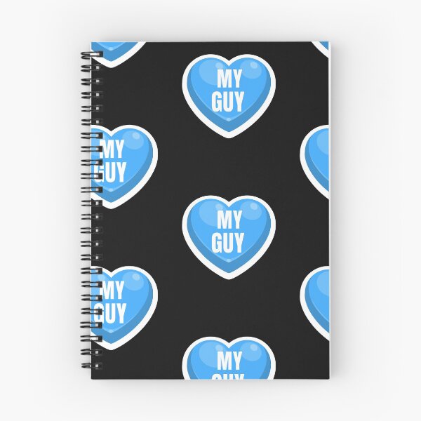 Item preview, My Guy Valentine Candy Hearts, Valentine Conversation Blue Heart, My Guy designed and sold by DiscGolfTees.