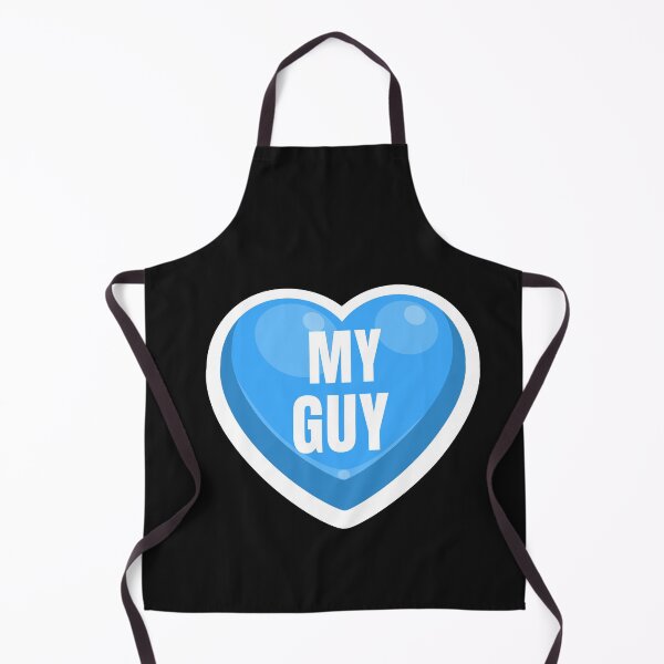 Item preview, My Guy Valentine Candy Hearts, Valentine Conversation Blue Heart, My Guy designed and sold by DiscGolfTees.