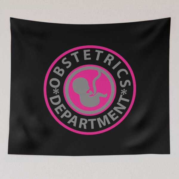 Item preview, obstetrics department. womb with baby designed and sold by doctors-apparel.