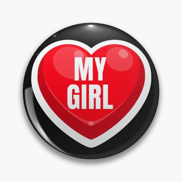 Item preview, My Girl Valentine Candy Hearts, Valentine Conversation Red Heart, My Girl designed and sold by DiscGolfTees.