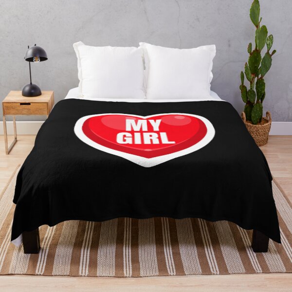 Item preview, My Girl Valentine Candy Hearts, Valentine Conversation Red Heart, My Girl designed and sold by DiscGolfTees.