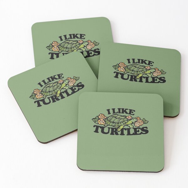 Item preview, I like Turtles designed and sold by FrictionMaxxing.