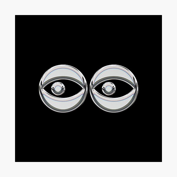 Item preview, Eyes Symbol Chrome II designed and sold by Samuel Restorick.