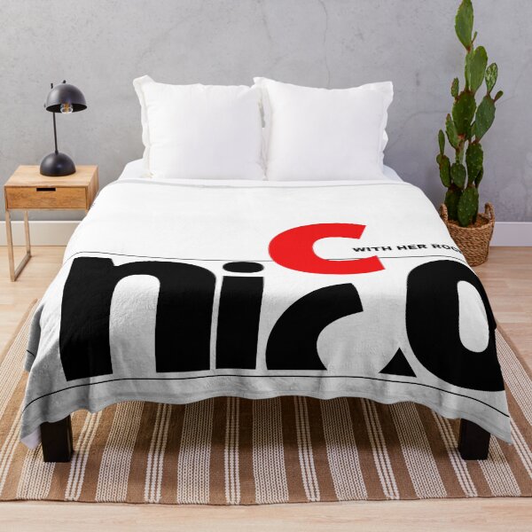 Item preview, NICO gig concert poster Paris modern style designed and sold by adrienne75.