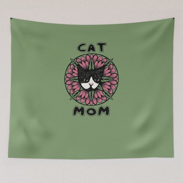 Item preview, Tuxedo Cat Mom designed and sold by FrictionMaxxing.