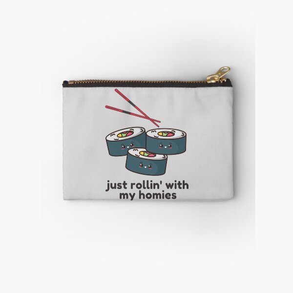 Item preview, Just Rollin With My Homies, Food Pun designed and sold by GoodMoodFood.