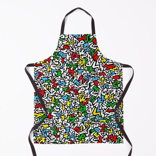 Item preview, colorful pattern, seamless graffiti sketch pattern, doodle, scribble designed and sold by ohaniki.