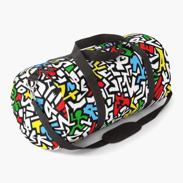 Item preview, colorful pattern, seamless graffiti sketch pattern, doodle, scribble designed and sold by ohaniki.
