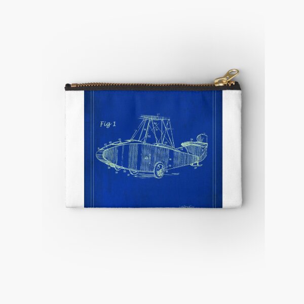 Item preview, Patent Image - Airplane - Blue Poster designed and sold by imageresource.