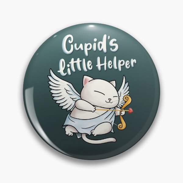 Item preview, Cupid's Little Helper Cat designed and sold by Takeda-art.