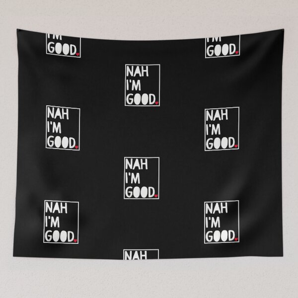 Item preview, Nah Im Good Anti Valentines Day Singles Awareness Day designed and sold by PrintexDesigns.
