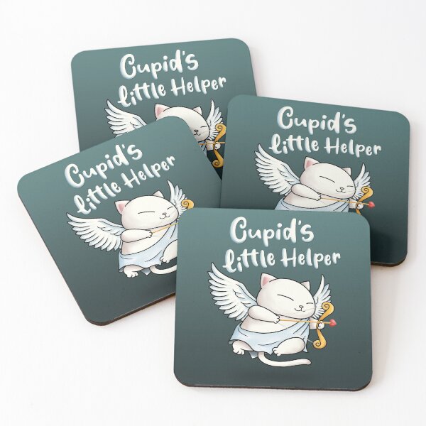 Item preview, Cupid's Little Helper Cat designed and sold by Takeda-art.