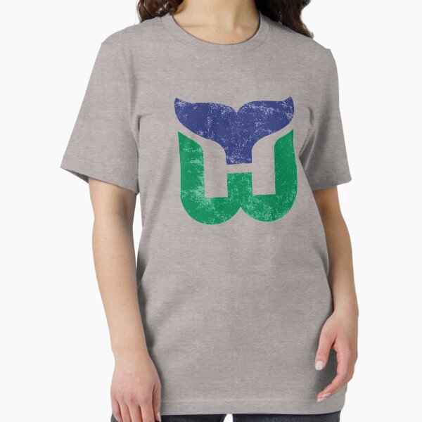 Artikel-Vorschau von Hartford Whalers Distressed Logo - Nicht mehr existierendes Hockeyteam - 1979-1997 Expansionsteam für Connecticut - Strike Up The Brass Bonanza, designt und verkauft von SolissDesigns.
