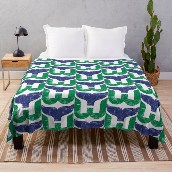 Item preview, Hartford Whalers Distressed Logo - Defunct Hockey Team - 1979-1997 Expansion Team for Connecticut - Strike Up The Brass Bonanza designed and sold by SolissDesigns.