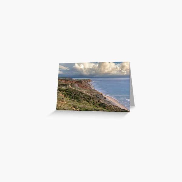 Compton Bay Isle Of Wight Greeting Card