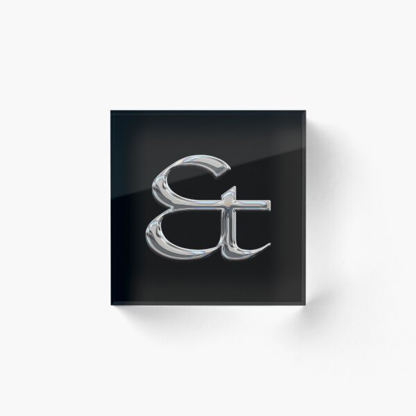 Artikelvorschau, Et-Zeichen Chrome II entworfen und verkauft von Samuel Restorick.