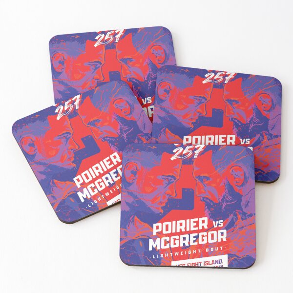 Item preview, UFC 257 - Poirier vs McGregor 2 - Red - Poster Series designed and sold by Getting  Smashed Co.