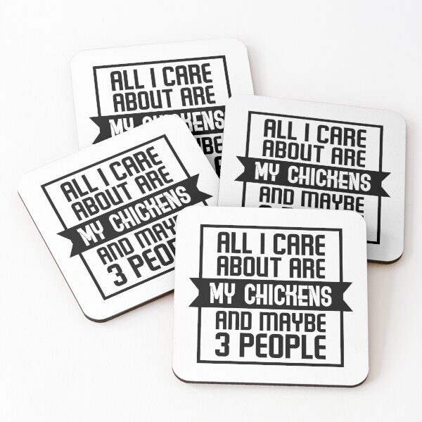 Item preview,  All I Care About Are My Chickens And Maybe 3 People designed and sold by T-shirt For You.