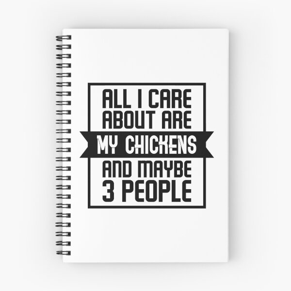 Item preview,  All I Care About Are My Chickens And Maybe 3 People designed and sold by T-shirt For You.