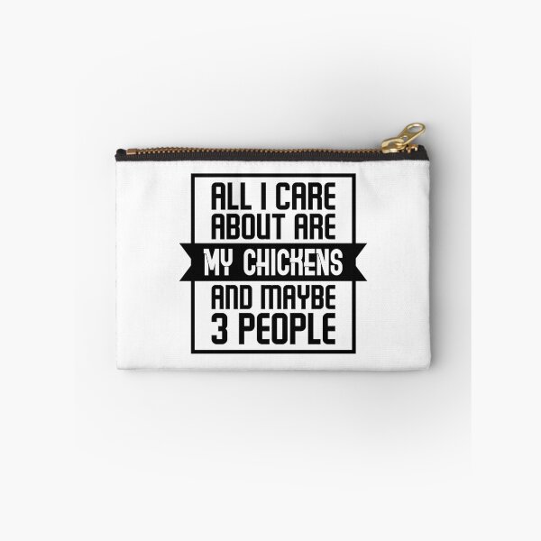 Item preview,  All I Care About Are My Chickens And Maybe 3 People designed and sold by T-shirt For You.