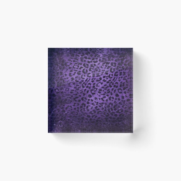 Item preview, Distressed Purple Leopard Print designed and sold by RossWilson12.